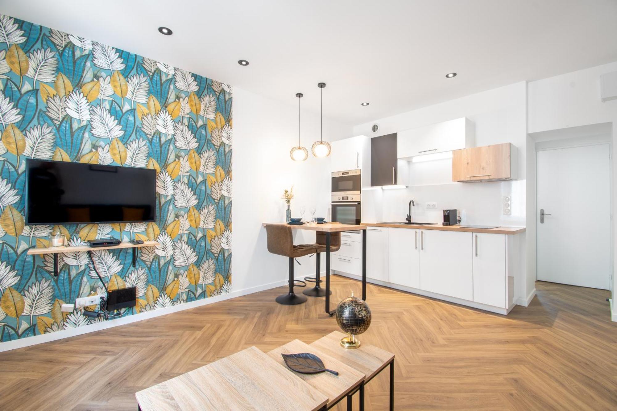 L'Appartement Des Ducs Avec Baignoire Double Nantes Esterno foto